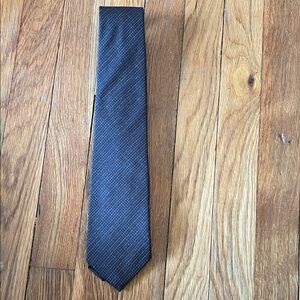 Brooks Brothers Charcoal and Slate Patterned Tie